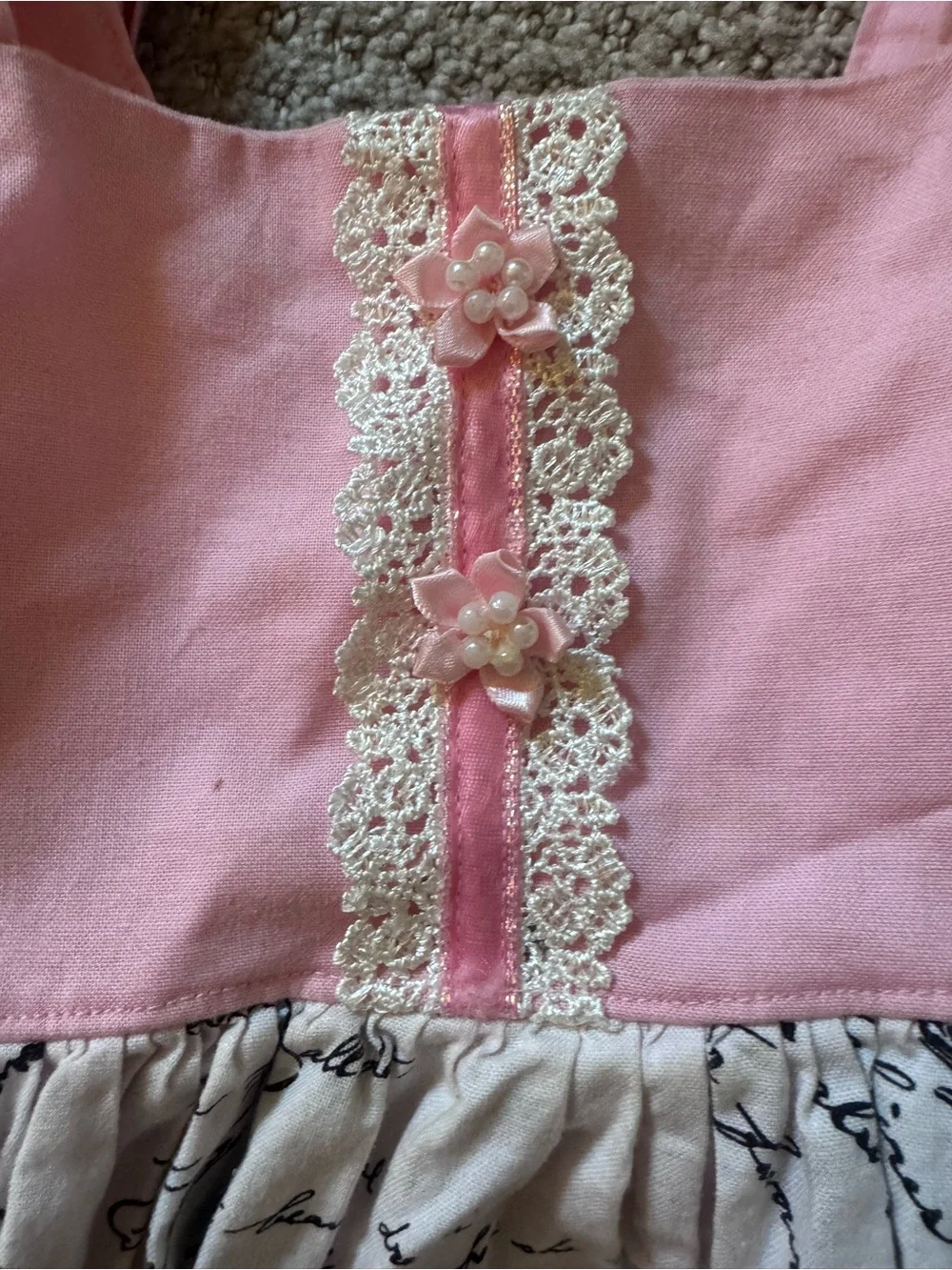 Custom Pink Ruffle Sleeve Disney Princess Sundress